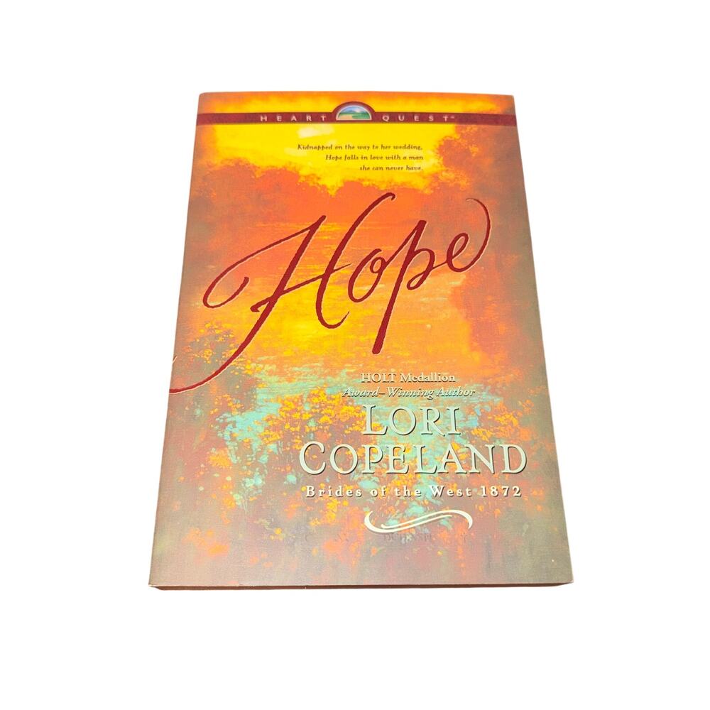 Hope Lori Copeland Paperback Brides Of The West 1872 Fiction Romance Christian